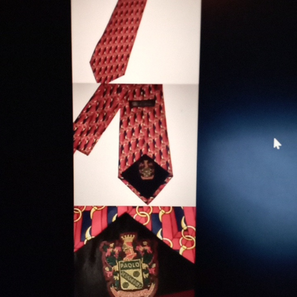 Tie By Paolo Gucci (Gucci bag Included) - Picture 8 of 9